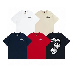 🔥1:1 batch Stussy T-shirt T-Shirt